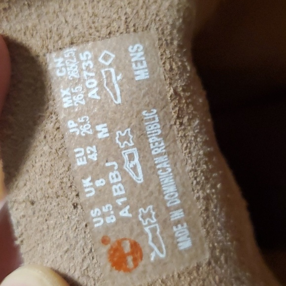 Timberland X Horween 6-in Premium Perforated Collar Bare Naked A1BBJ - Picture 9 of 10